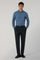 Dark Grey Garment Dyed Soft Cotton Roma Trousers
