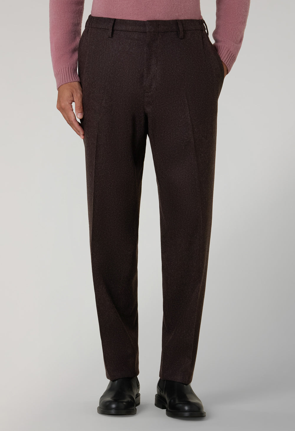Brown Washed Flannel K-Pant