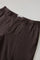 Brown Washed Flannel K-Pant