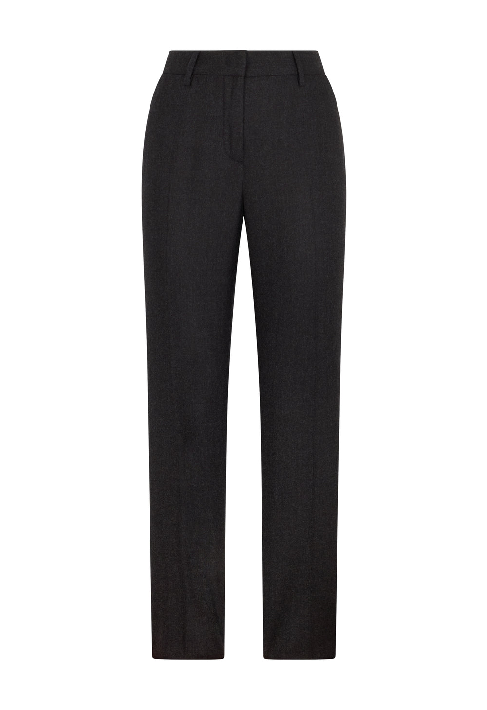 Grey Light Flannel Chinos