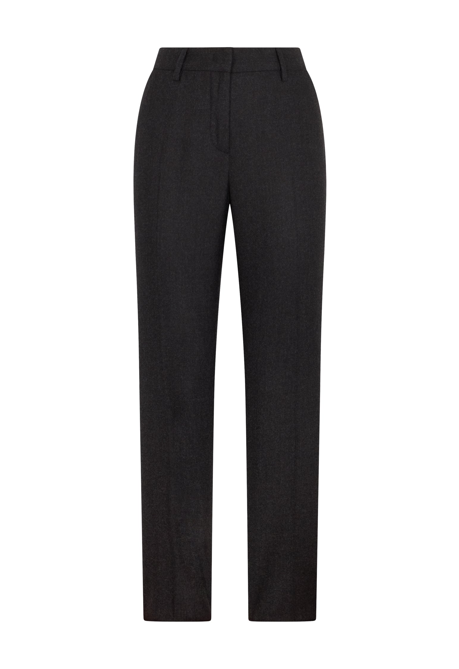 Grey Light Flannel Chinos