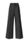 Grey Prince of Wales flannel wide-leg Trousers