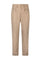Beige Flanellhose mit zwei Abnähern