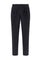 Pantalone in lino tinto in capo con due pinces blu