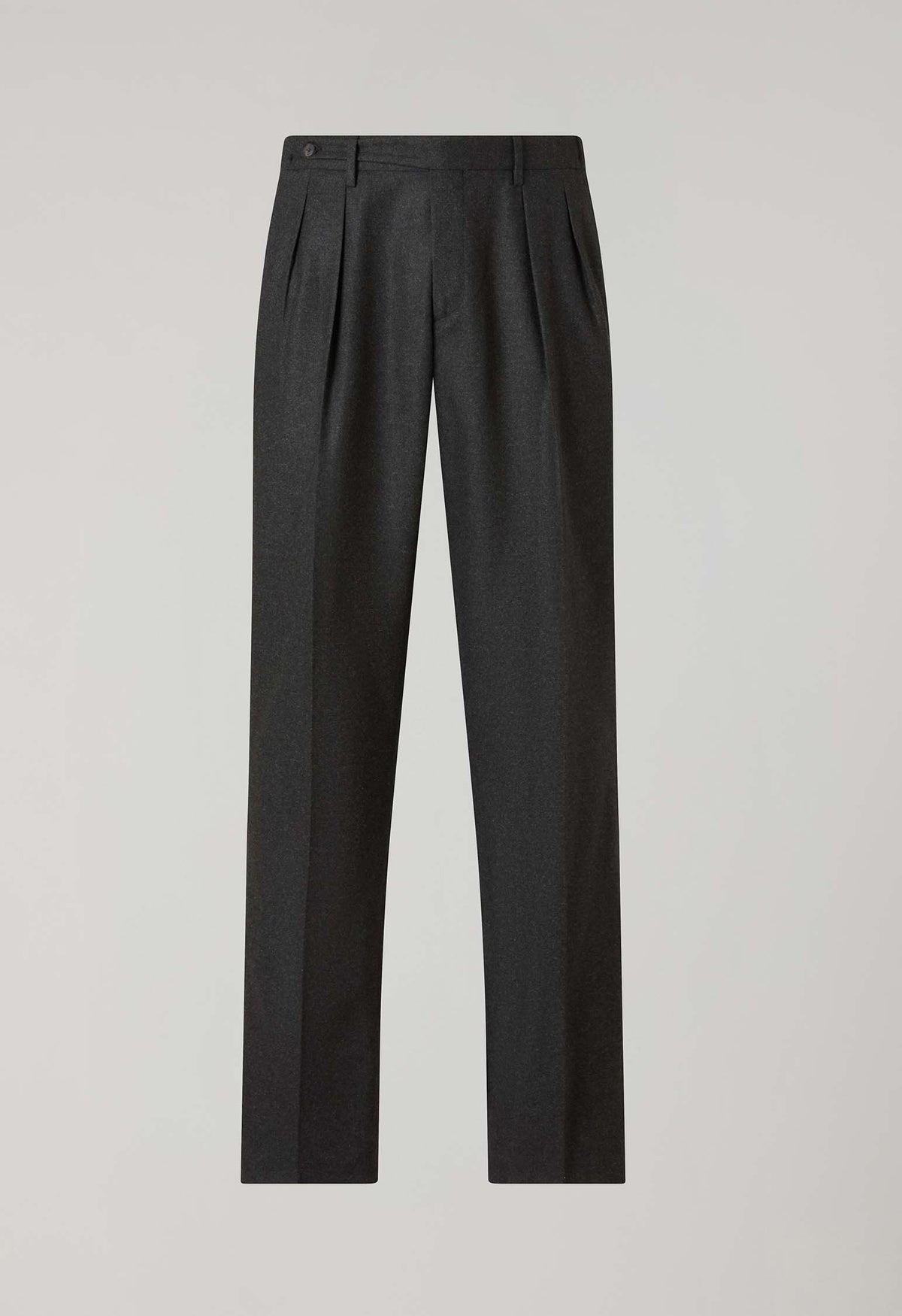 Dark Green Flannel Mario Trousers
