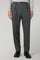 Grey Stretch Wool Mario Trousers