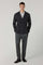 Grey Stretch Wool Mario Trousers