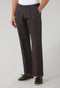 Brown Garment Dyed Linen Napoli Trousers
