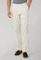 Light Brown Garment Dyed Stretch Cotton Napoli Trousers