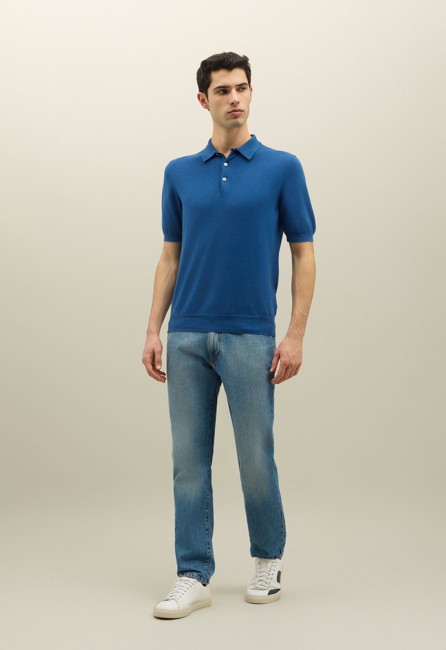 Garment Dyed Cotton short-slee