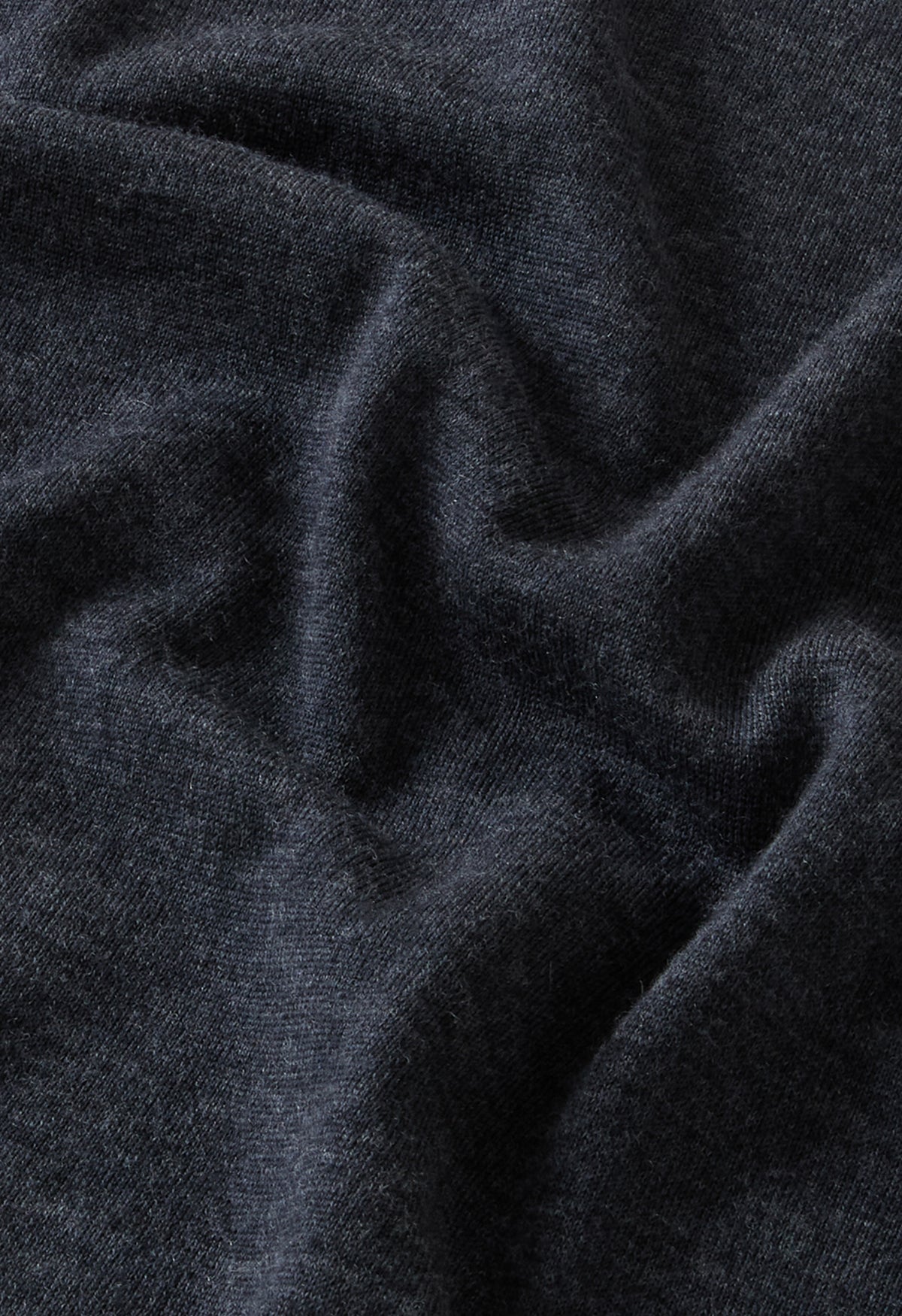 Dark Grey Superlight Wool Crewneck