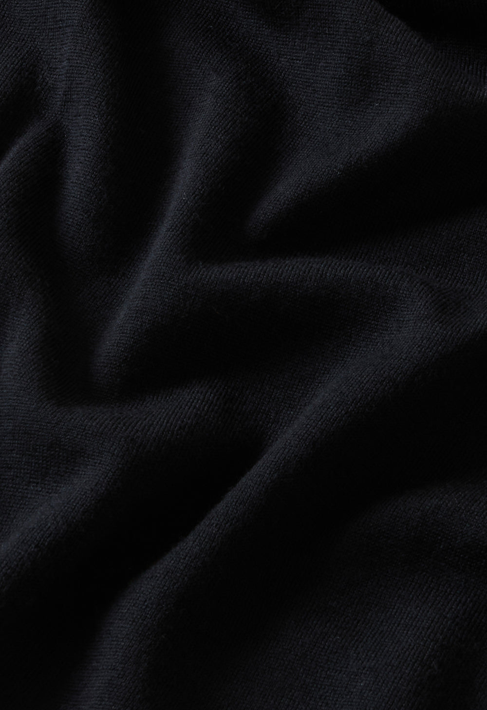 Black Wool Crewneck