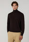 Blue Superlight Wool Turtleneck