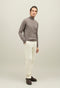 Grey Wool Turtleneck