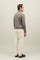 Grey Wool Turtleneck