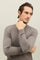Grey Wool Turtleneck