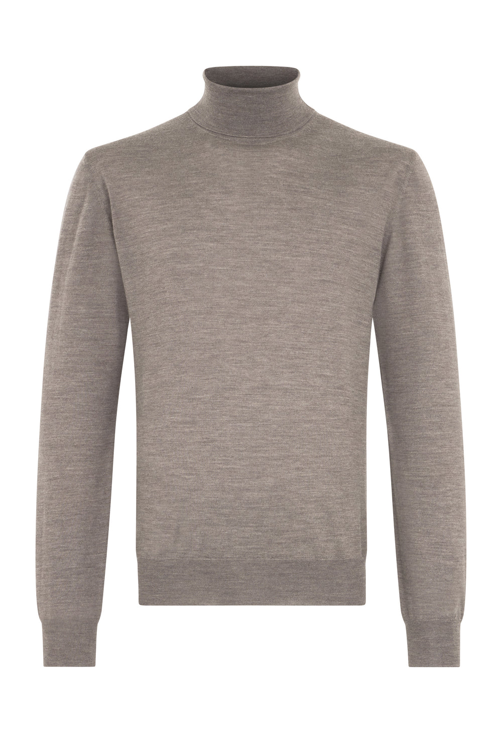 Grey Wool Turtleneck