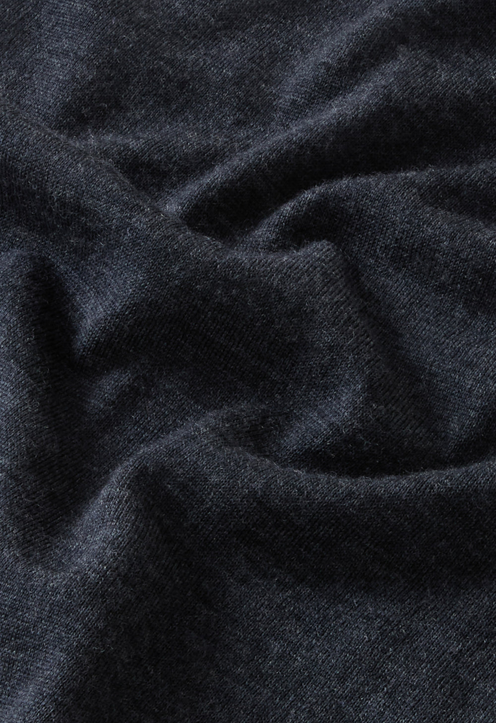 Dark Grey Superlight Wool Turtleneck