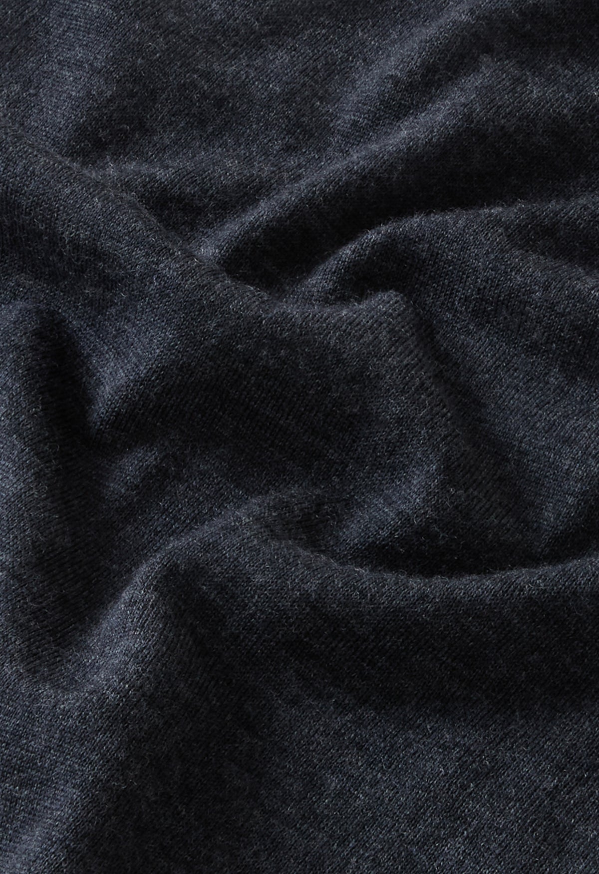 Dark Grey Superlight Wool Turtleneck