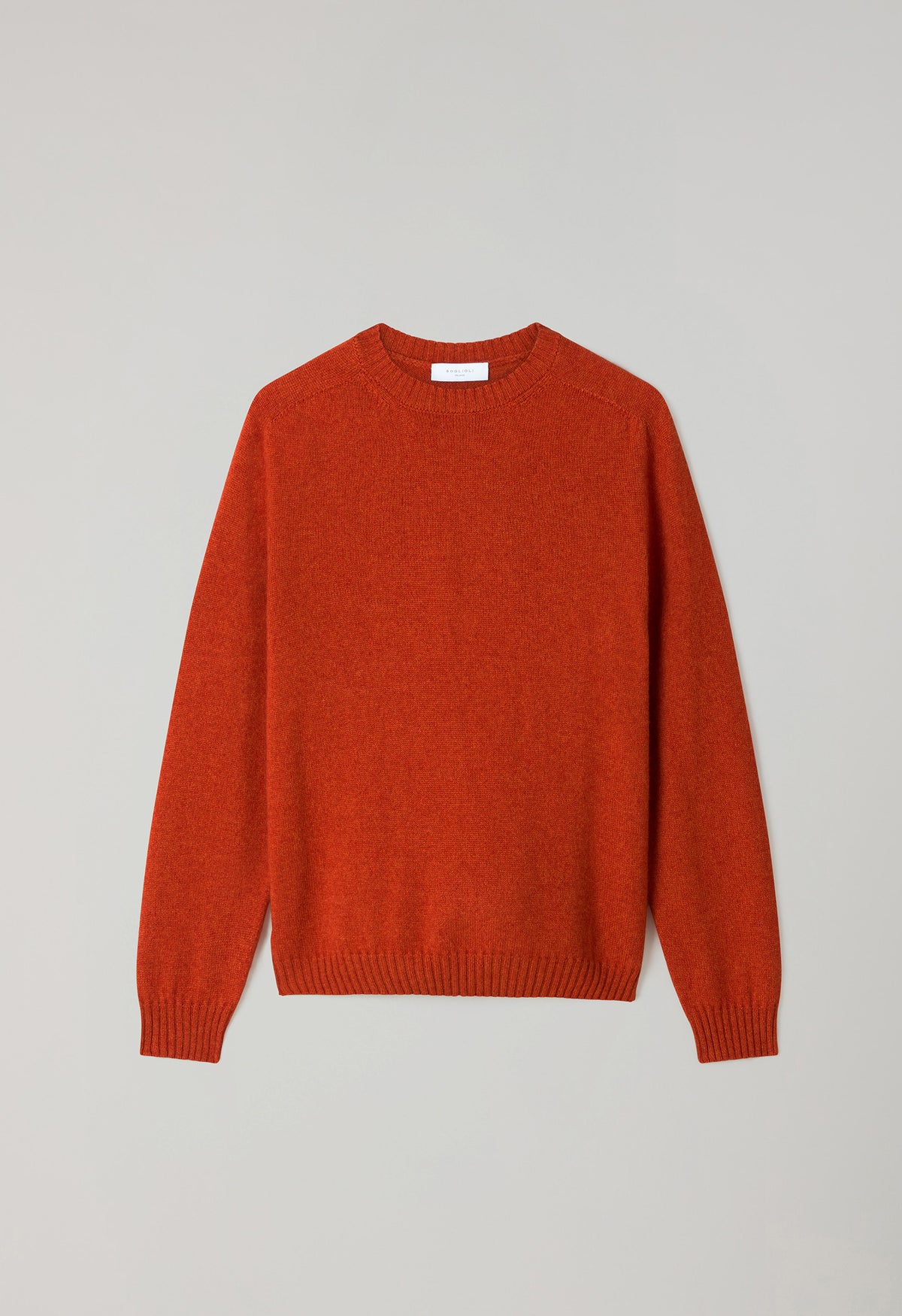 Orange Cashmere Crewneck