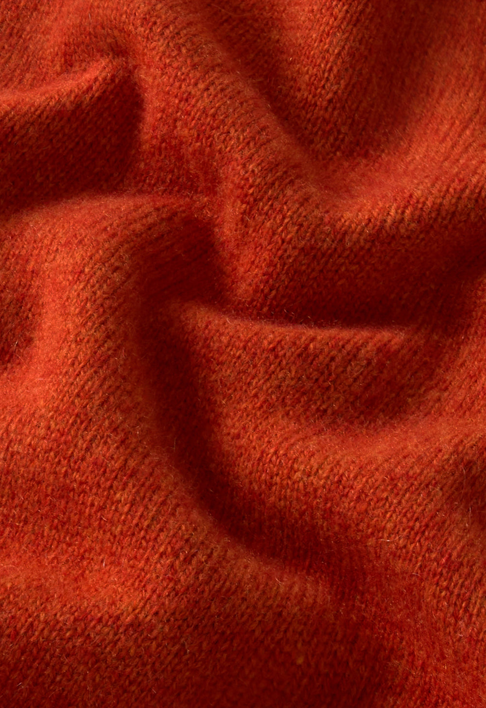 Orange Cashmere Crewneck