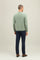 Green Coccola Cashmere Crewneck