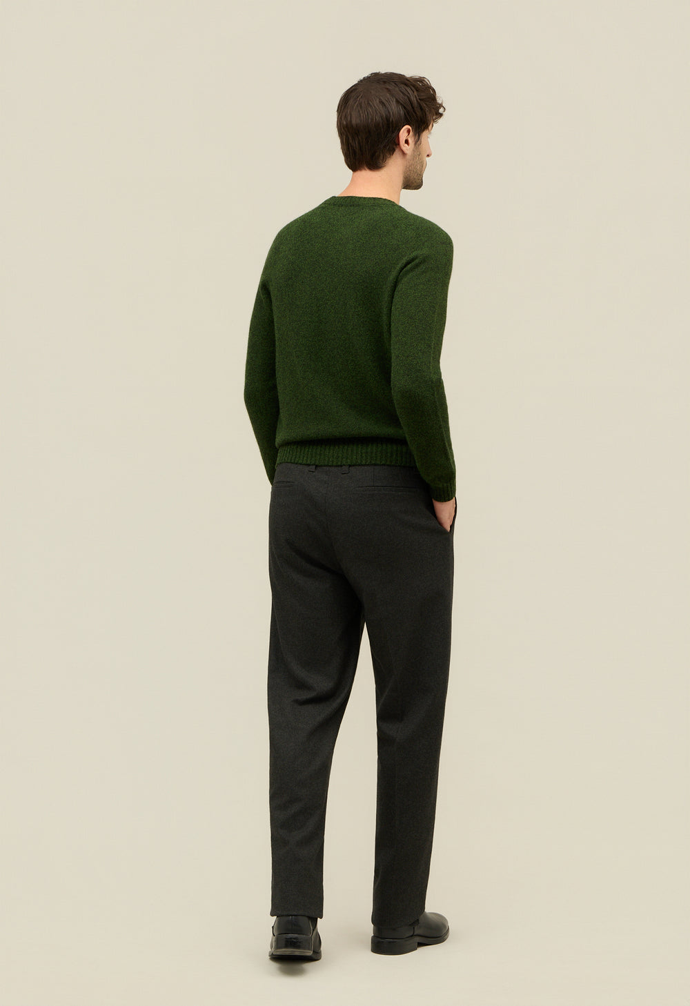 Green Cashmere Crewneck