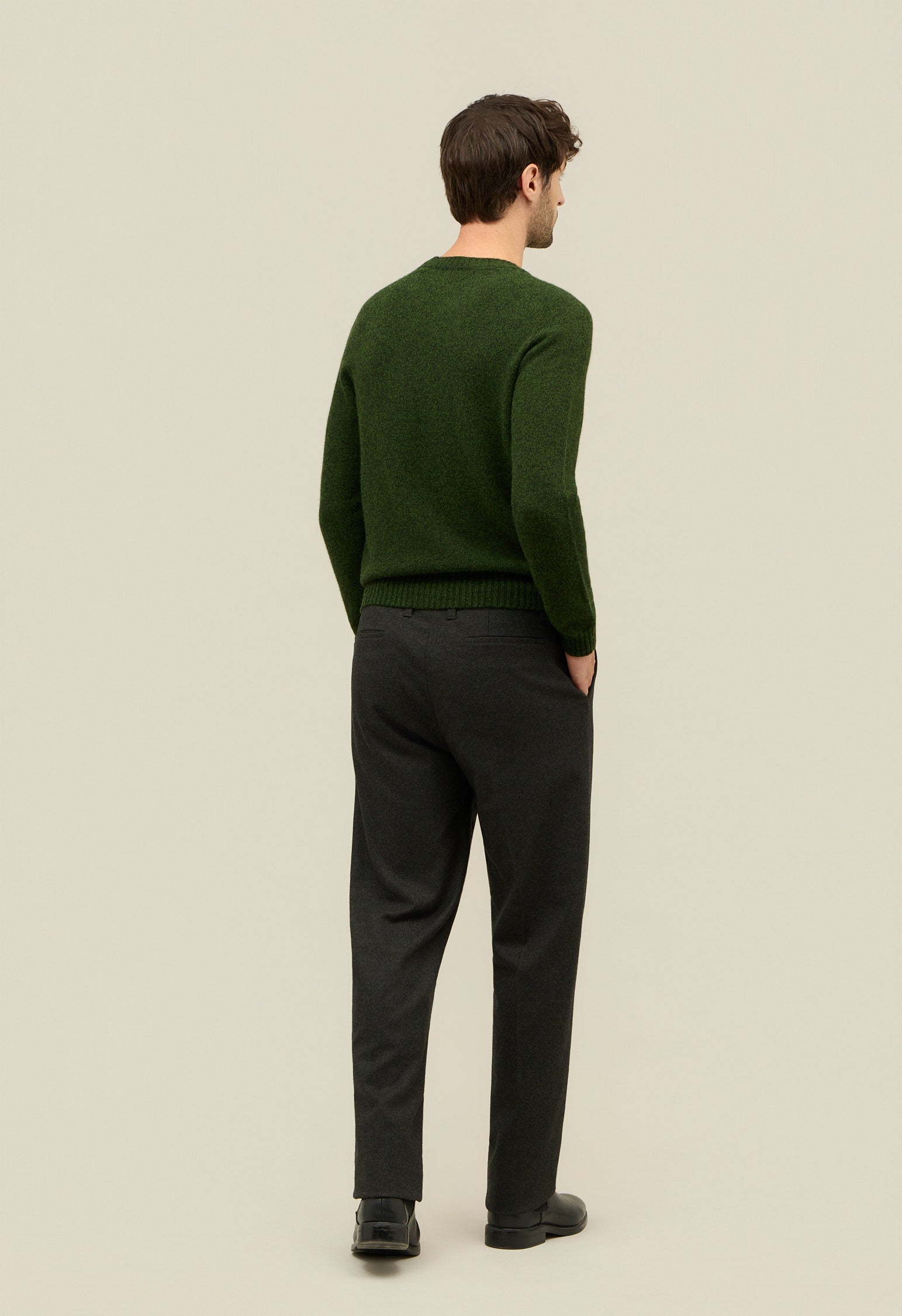 Green Cashmere Crewneck