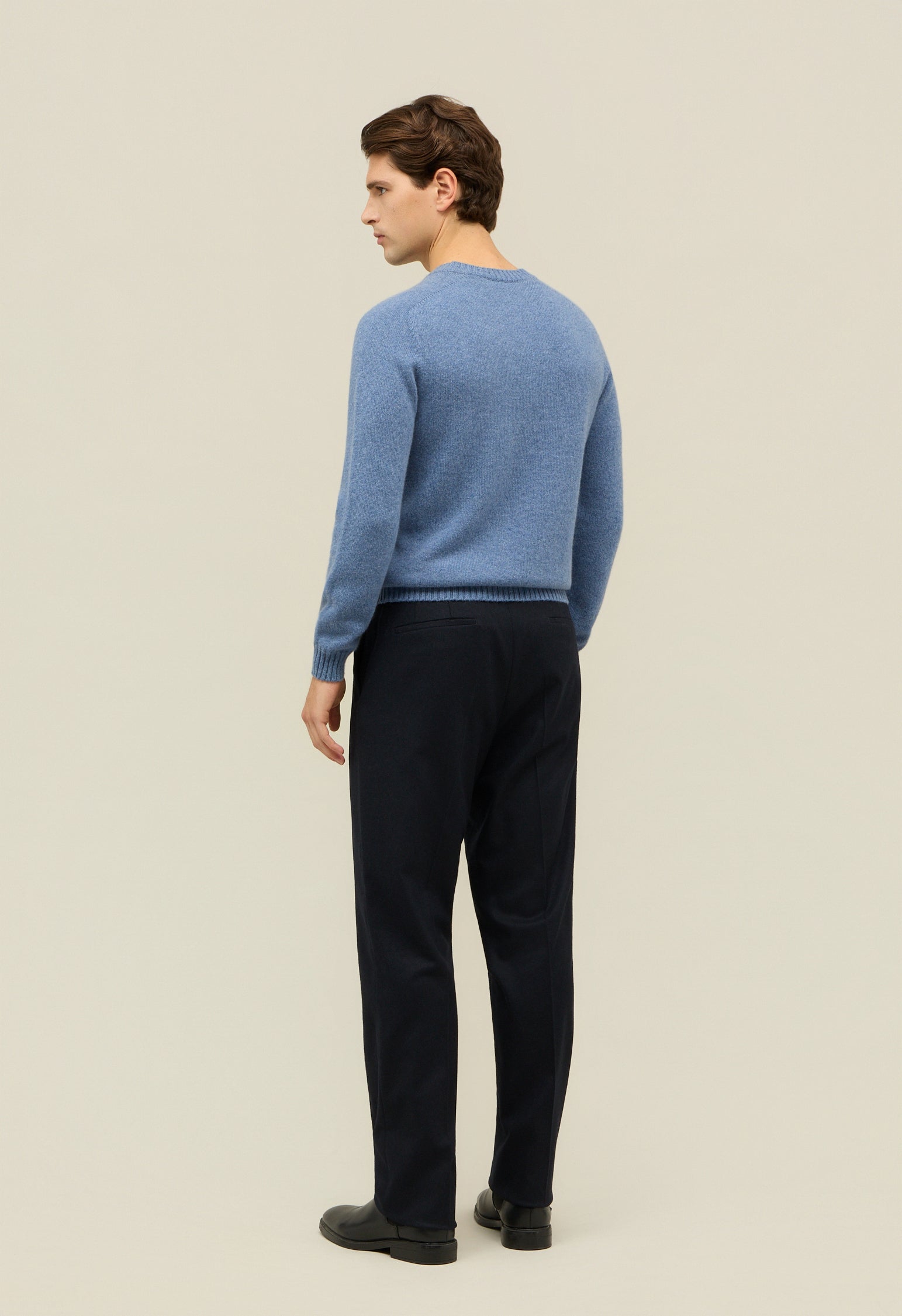 Light Blue Cashmere Crewneck