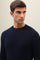 Blue Coccola Cashmere Crewneck