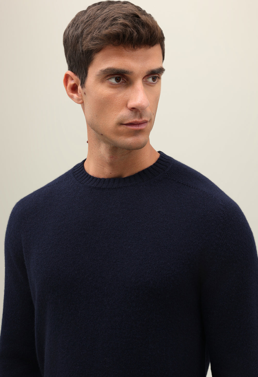 Blue Coccola Cashmere Crewneck