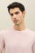 T-Shirt in cotone tinto in capo rosa