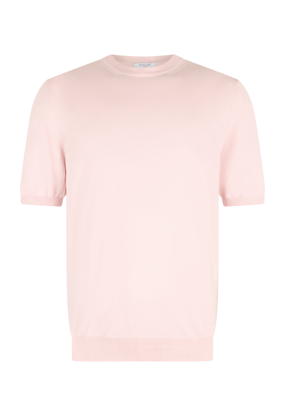 T-Shirt in cotone tinto in capo rosa