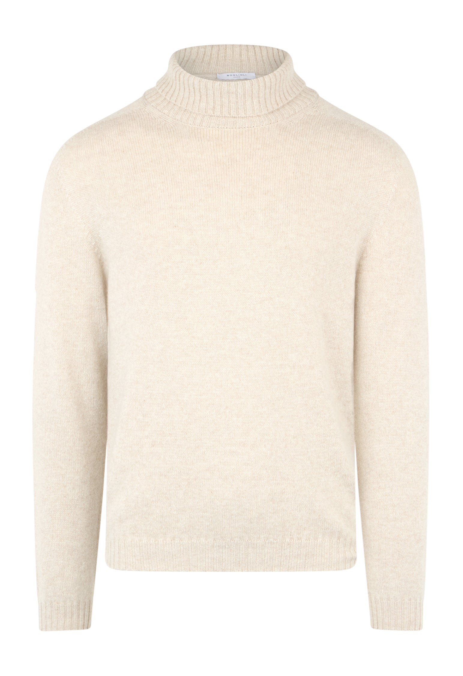 Warm White Coccola Cashmere Turtleneck