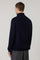 Blue Coccola Cashmere Turtleneck
