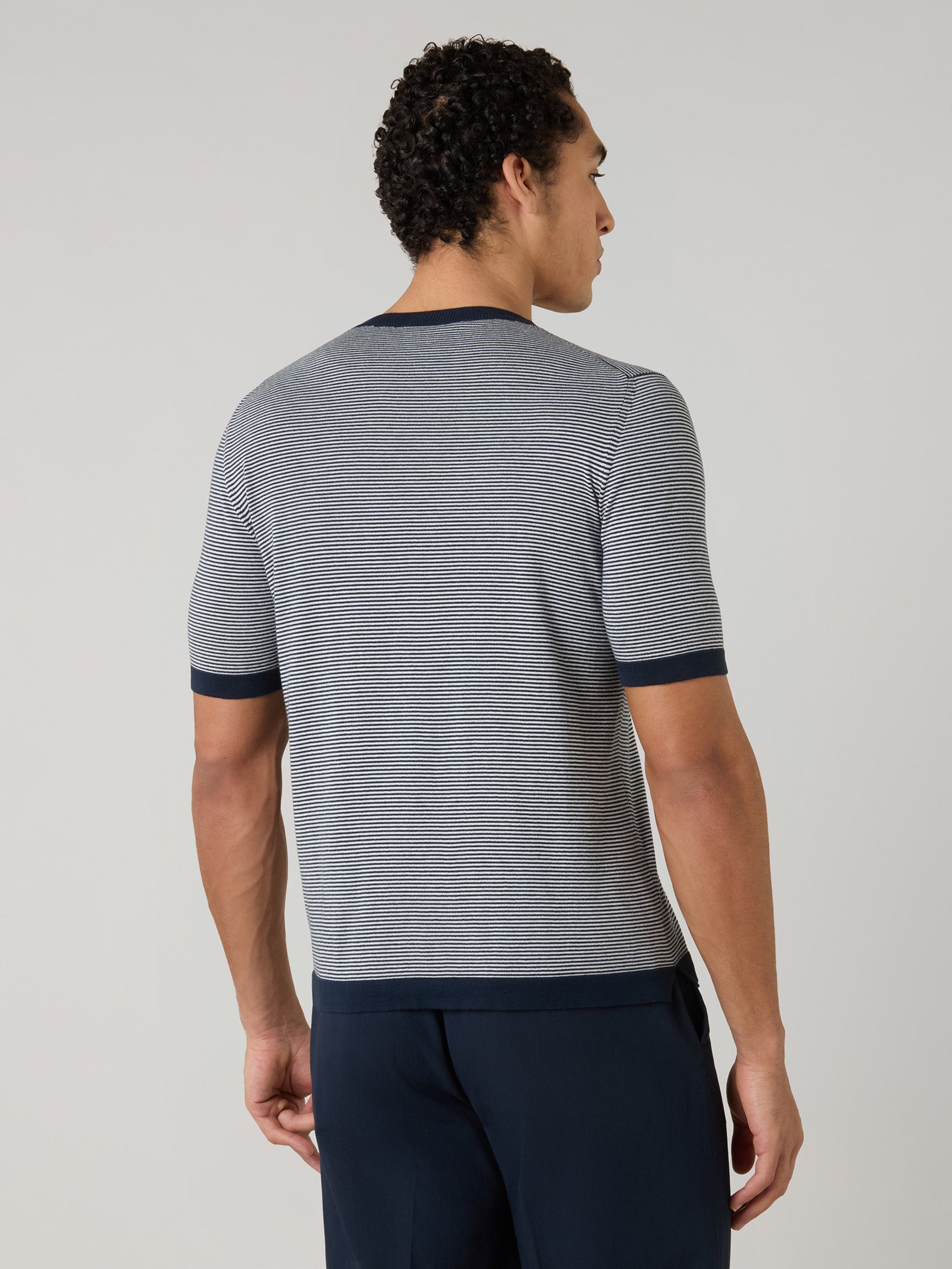 T-Shirt in cotone a righe