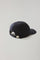 Dunkelblauer Baseballkappe aus weichem Glencheck-Flanell 