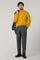 Yellow Wool Cashmere Turtleneck