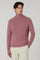 Pink Wool Cashmere Turtleneck
