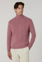 Pink Wool Cashmere Turtleneck