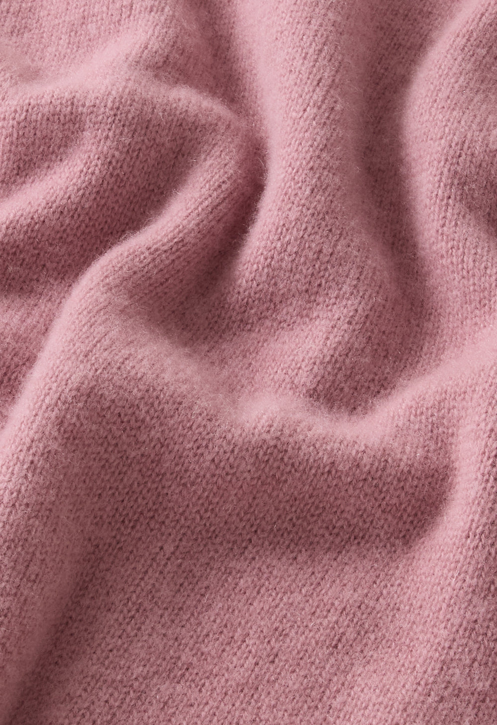 Pink Wool Cashmere Turtleneck
