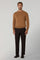 Camel Wool Cashmere Crewneck