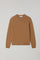 Camel Wool Cashmere Crewneck