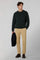 Dark Green Wool Cashmere Crewneck
