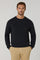 Dark Grey Wool Cashmere Crewneck