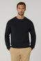 Blue Wool Cashmere Crewneck