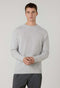Girocollo in cashmere Mouliné grigio