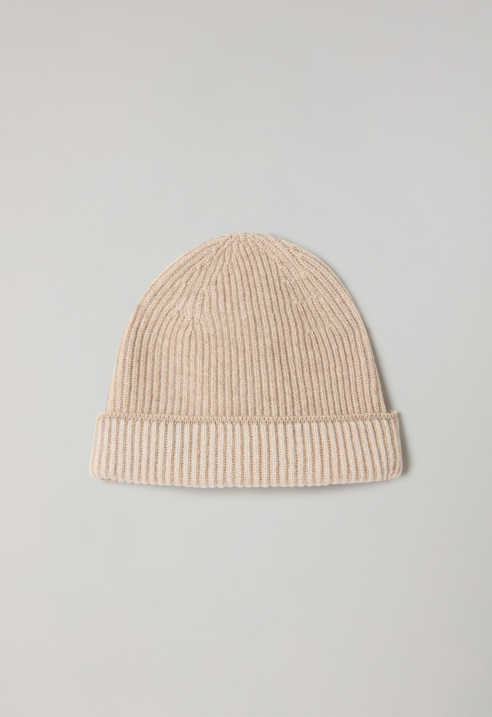 Beige Cashmere Cap