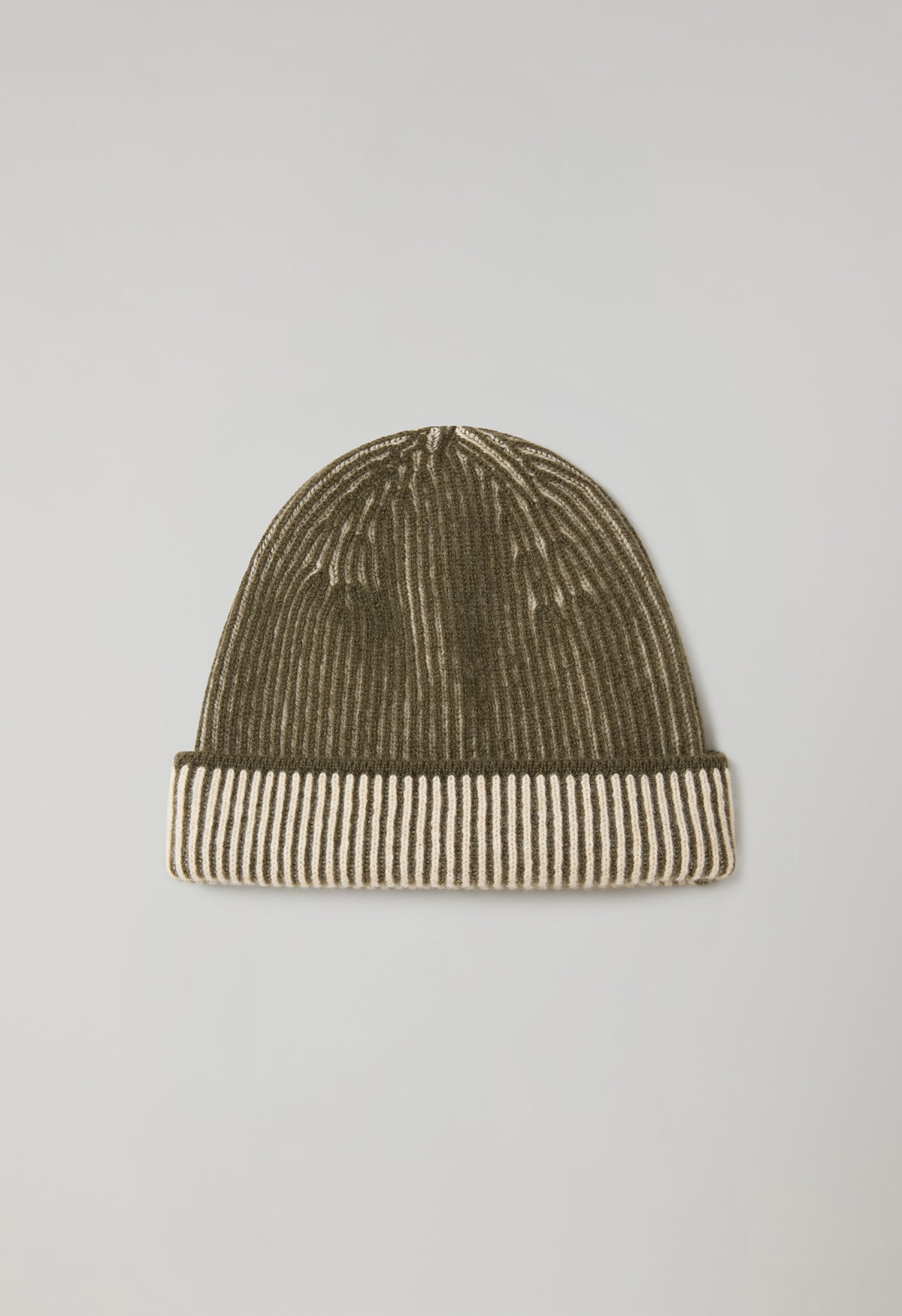 Green Cashmere Cap
