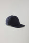 Cappellino da baseball in cotone e lino beige